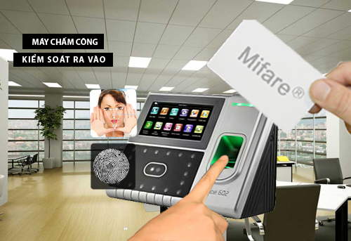 Máy chấm công nhận diện khuôn mặt ZKTeco UFace 602 3