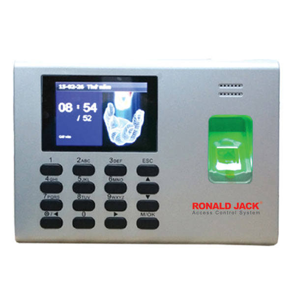 Máy chấm công Ronald Jack iClock 1000G — Vân tay & thẻ từ - ảnh 3