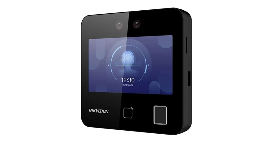Máy chấm công khuôn mặt + vân tay + thẻ Mifare HIKVISION DS-K1T343MFWX 3