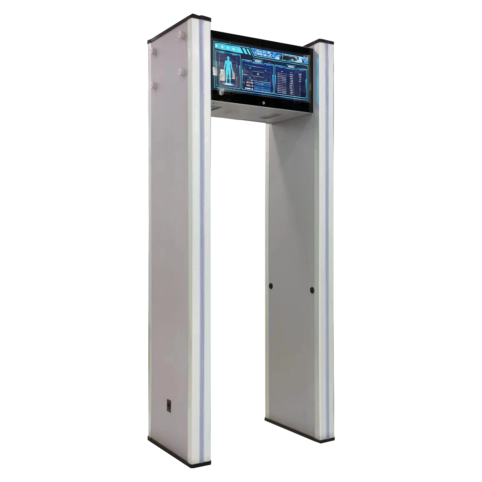 MCD-9000 Máy dò kim loại qua cửa — 12 vùng dò, màn hình LG 29 inch