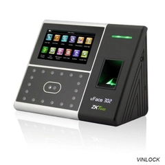 Máy chấm công vân tay và 500 khuôn mặt ZKTeco IFace302 - ảnh 4
