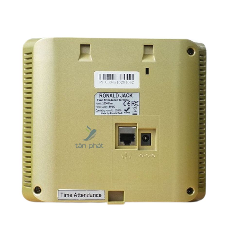 Máy chấm công Ronald Jack 1000 Plus (vân tay + khuôn mặt, TCP/IP + WiFi) 3