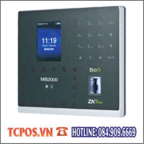 Máy chấm công vân tay khuôn mặt MB2000 - ảnh 2