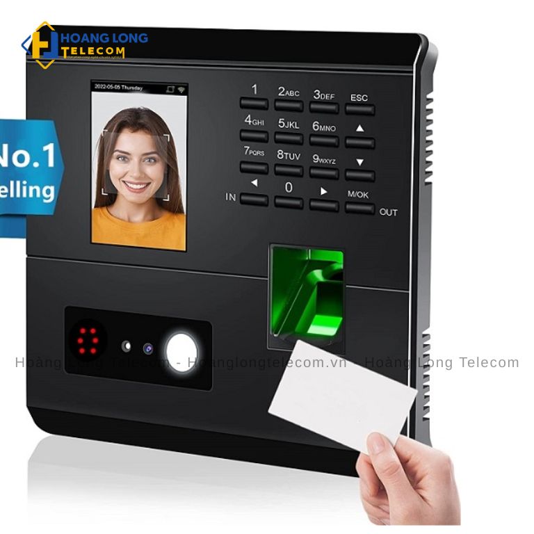 Máy chấm công khuôn mặt vân tay ZKTeco MB100-VL 3