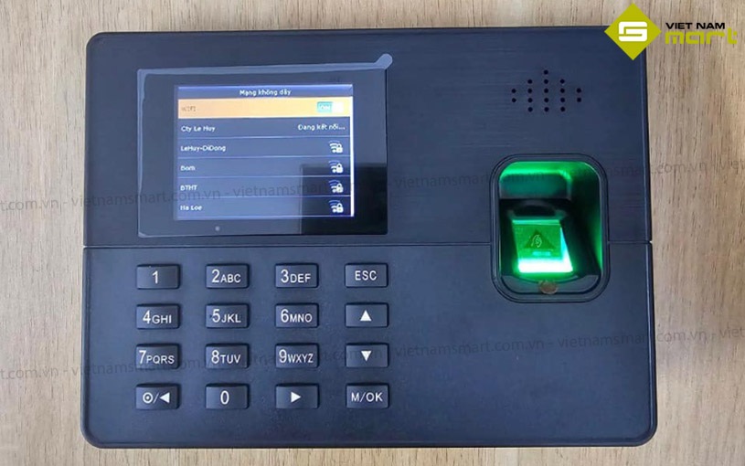 Máy chấm công vân tay và thẻ ZKTECO W666 Plus WIFI 4