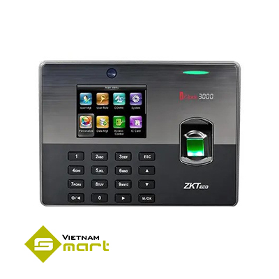 Máy chấm công vân tay thẻ ZKTeco iClock 300