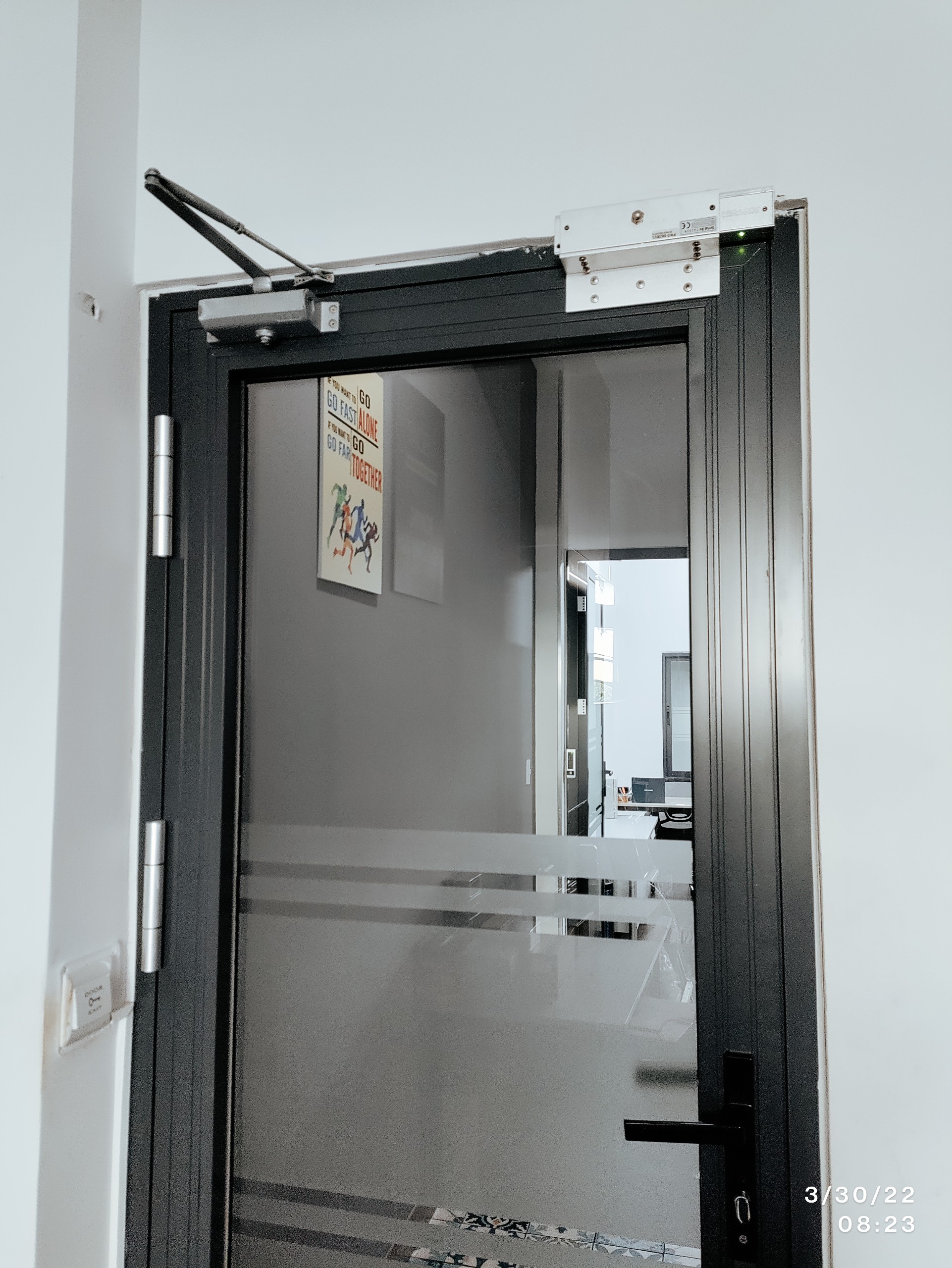Khóa từ cửa đơn PRO-0600M lực hút 280KG 6