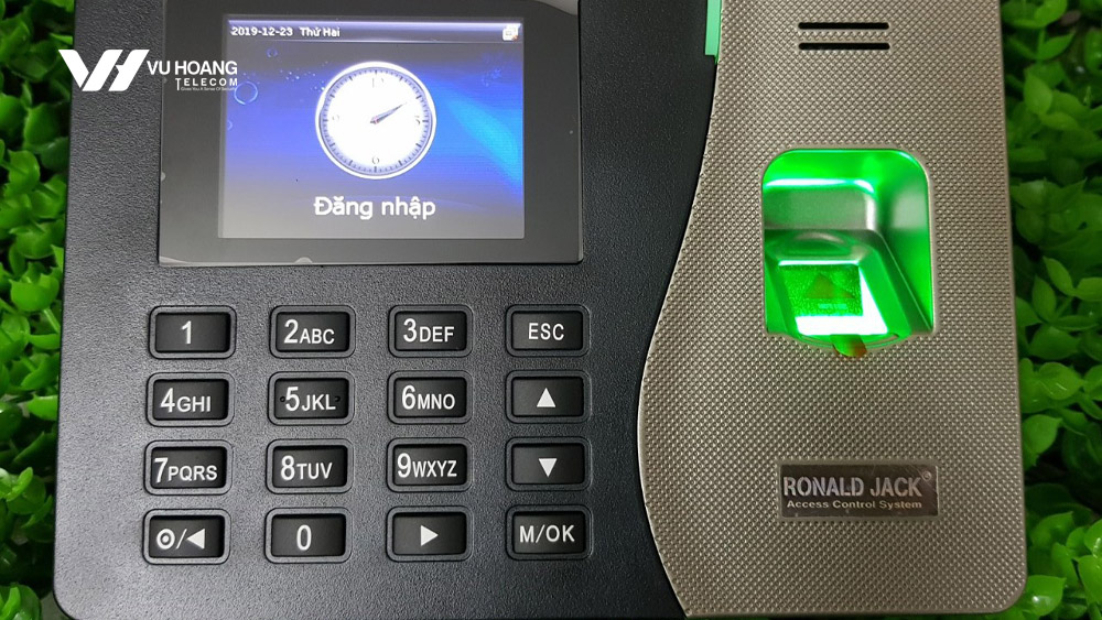 Máy chấm công vân tay, thẻ cảm ứng Ronald Jack K14 Pro - ảnh 2