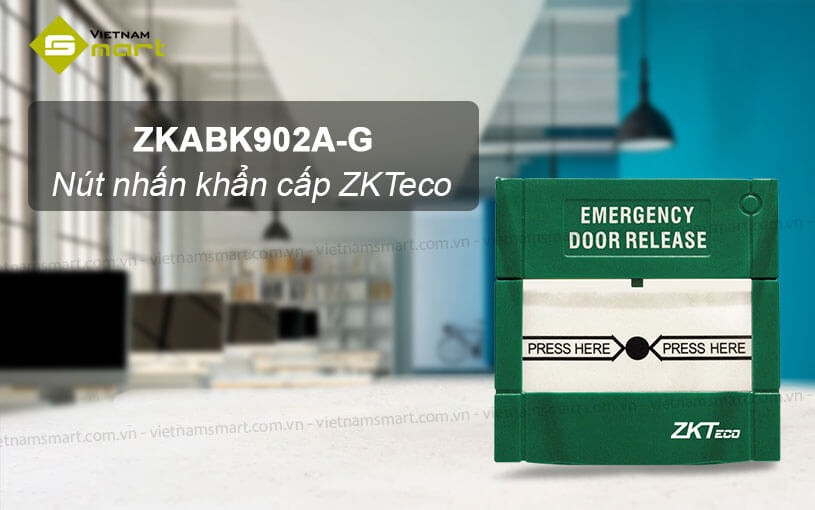 Nút Nhấn Khẩn Cấp ZKTeco ZKABK902A-G 3