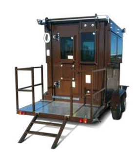 Mobile Sentry Box WG KF — Buồng gác di động chống đạn