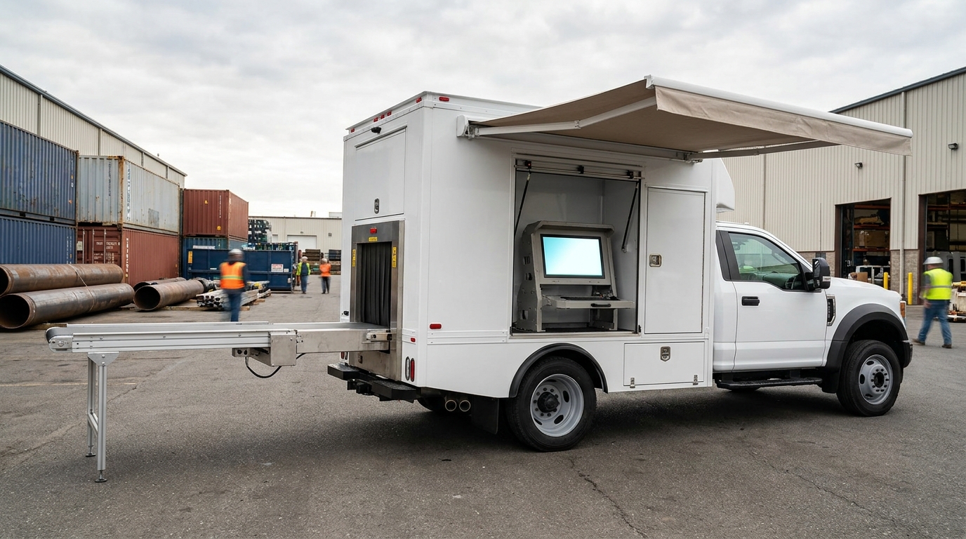 XIS-Truck™ — 트럭 탑재형 이동식 X-ray 검사 시스템