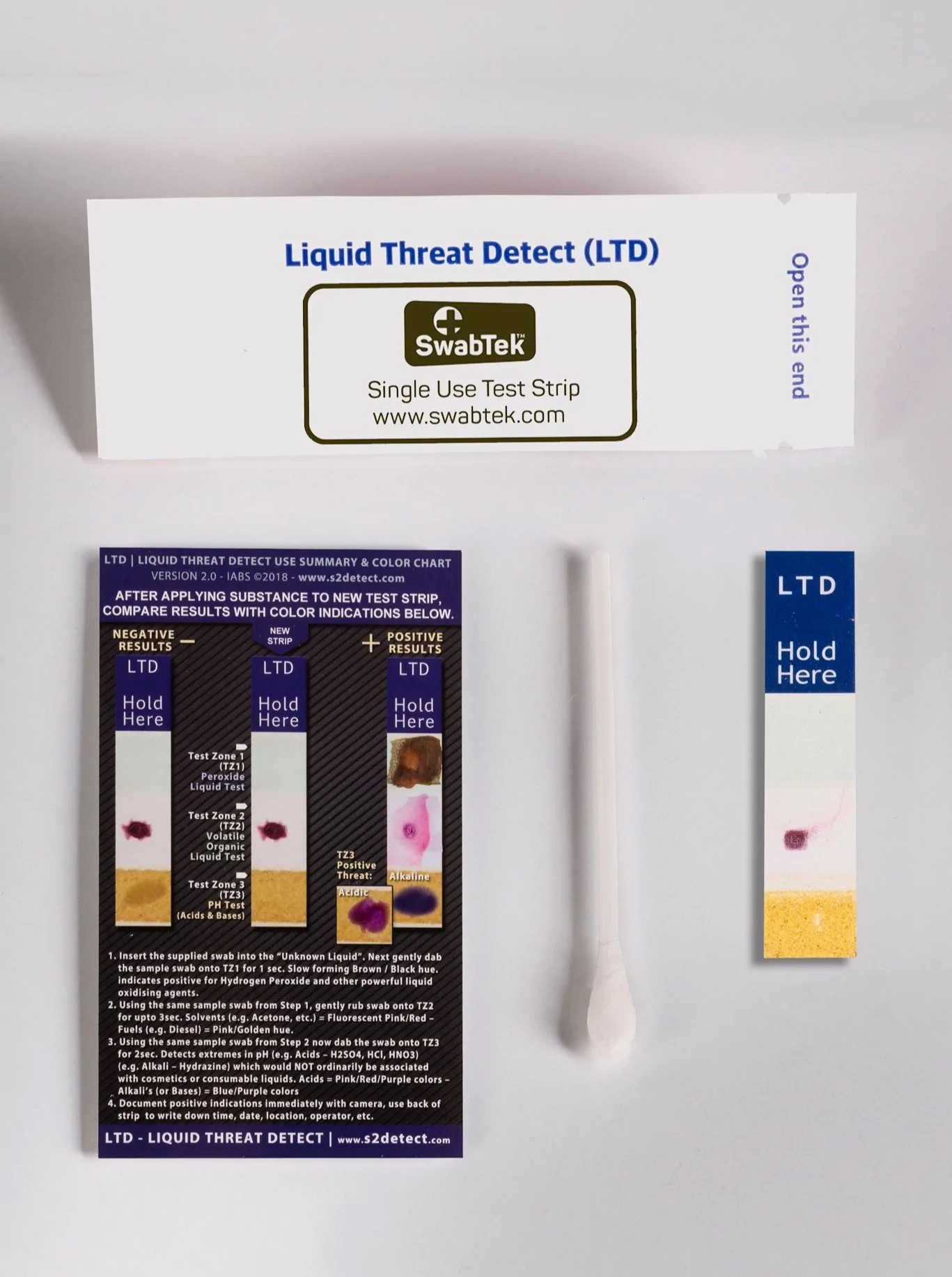 Bộ Kit Test Thuốc Nổ Dạng Lỏng - Gói 25