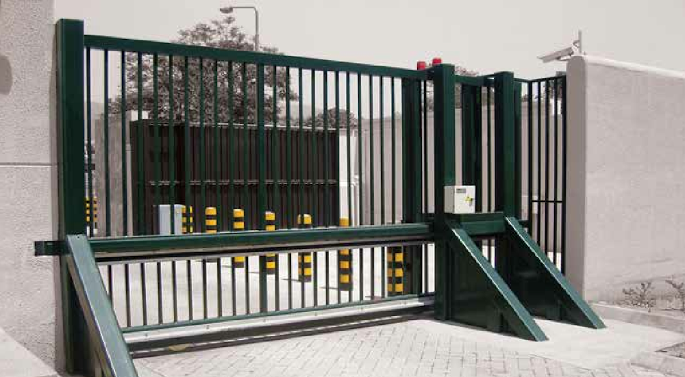 Cổng trượt chống đạn cho xe (Sliding Armoured Vehicle Gate) - Mã 3030-07