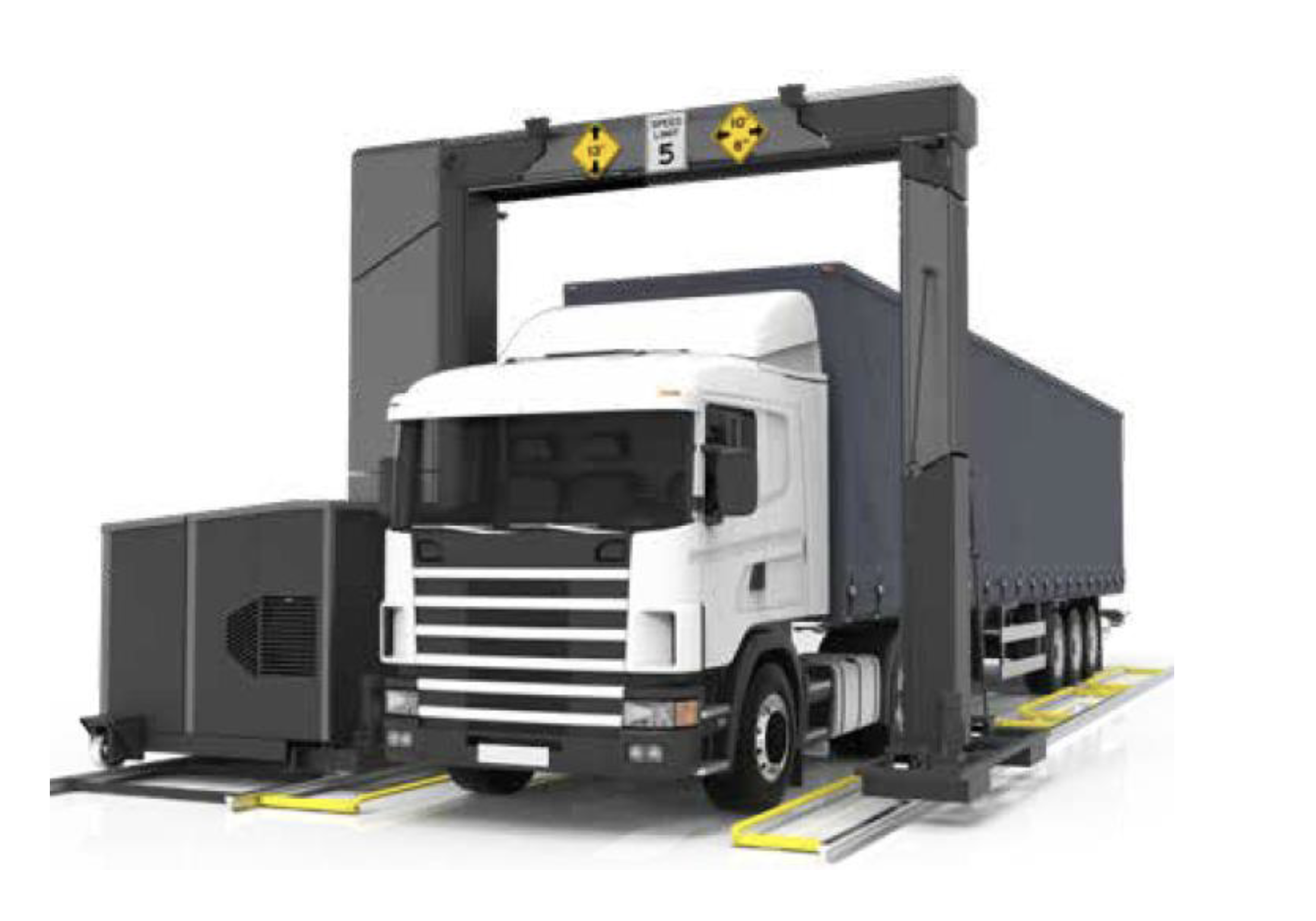 Truck and Cargo X-Ray Scanning Gantry — Máy quét X-quang toàn xe tải và hàng hóa