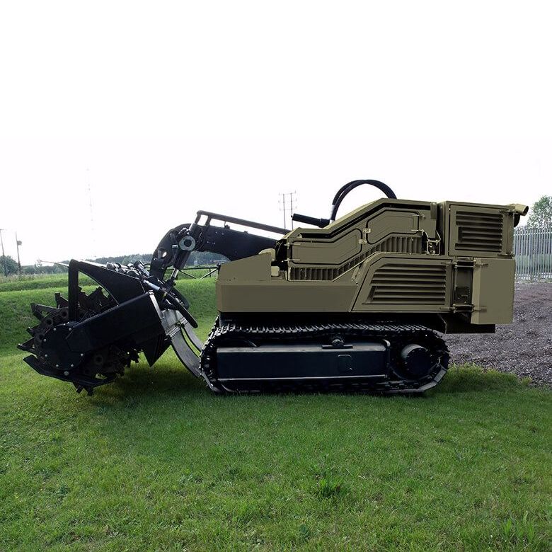 WG 75 Mine Clearance Vehicle — 4WD 159 hp 지뢰 제거 차량
