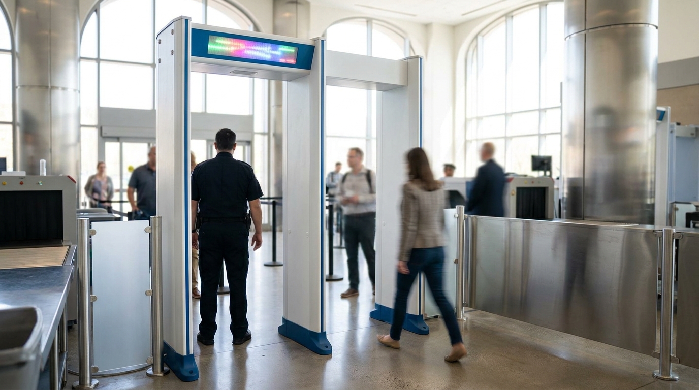 Argon Walk-Through™ Metal Detector — Astrophysics
