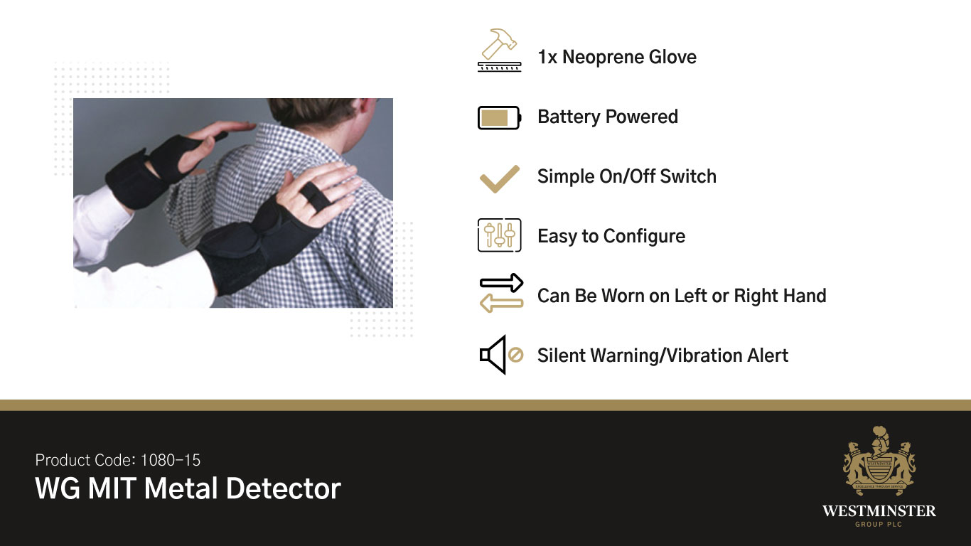 MIT Metal Detector — Máy dò kim loại cầm tay WG