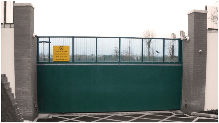 Cổng trượt chống đạn Ballistic Protection Sliding Gate