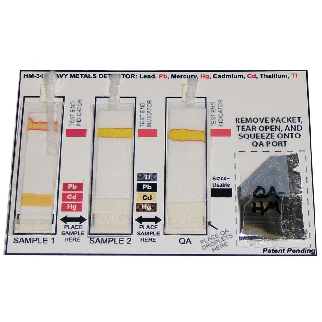 Bộ Kit Phát Hiện Kim Loại Nặng WG 34 - Heavy Metal Detection Kit
