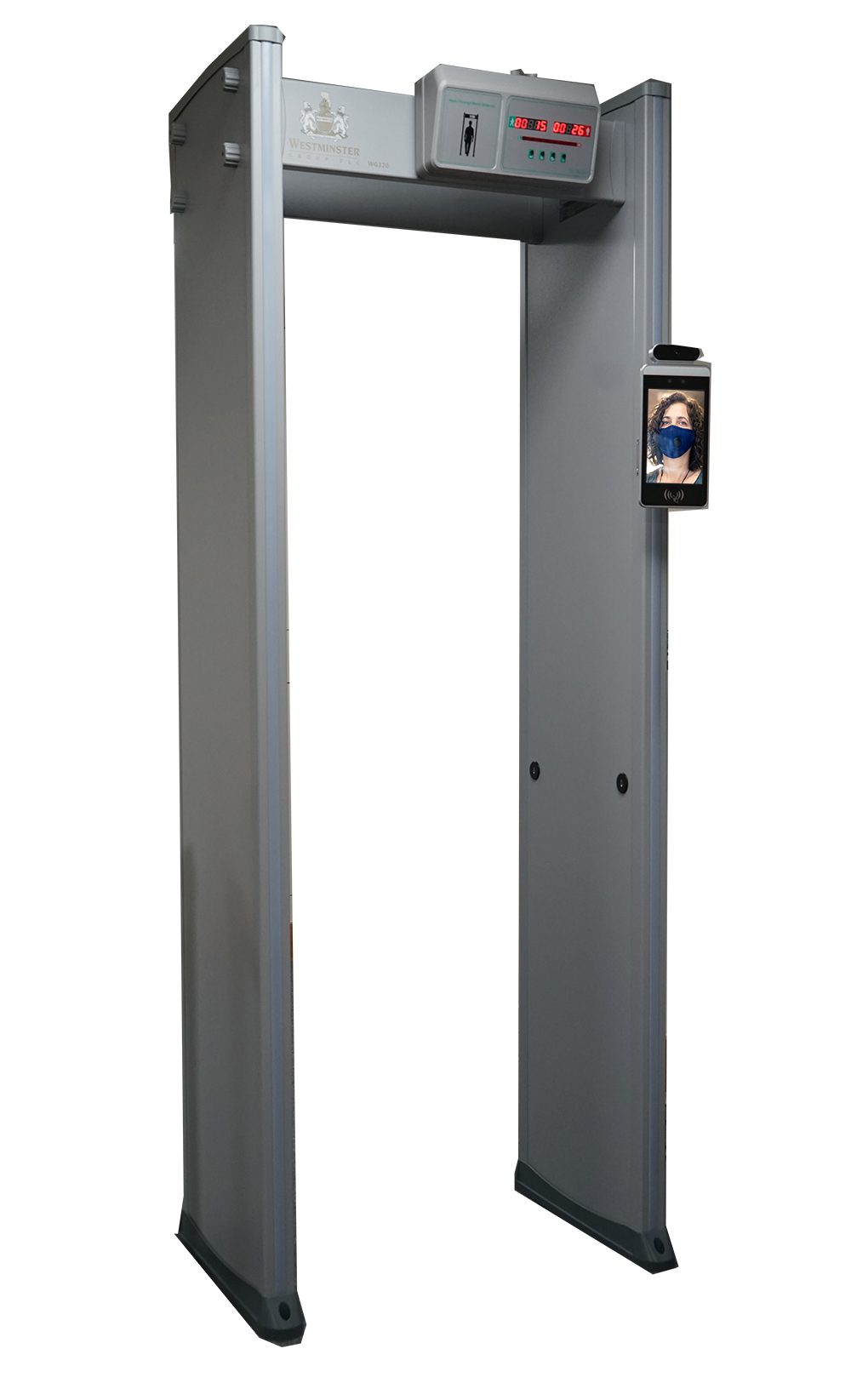 Máy dò kim loại và đo nhiệt độ dạng cổng WG 320