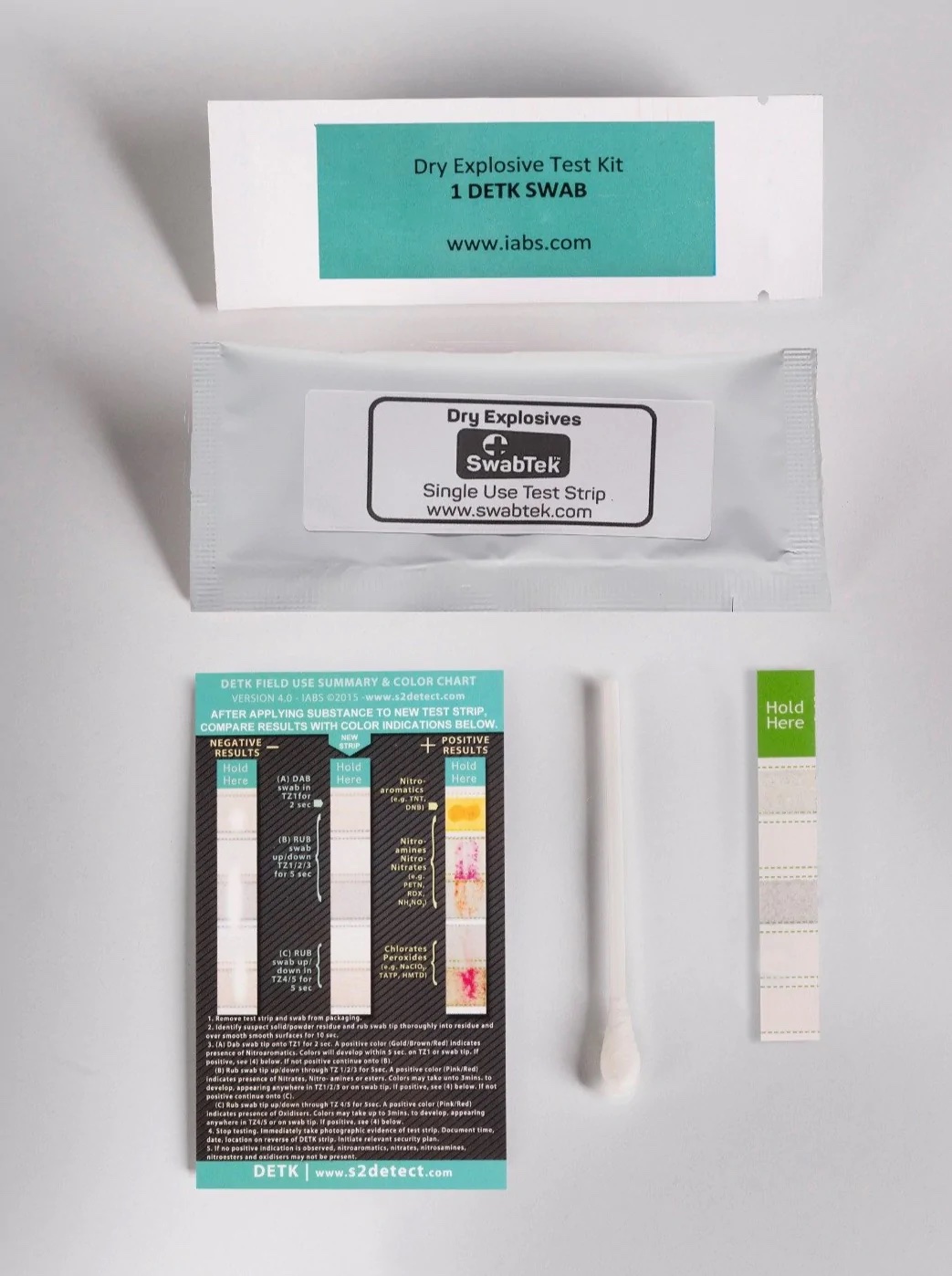 Bộ Test Kit Phát Hiện Chất Nổ Dạng Khô - 25 Pack
