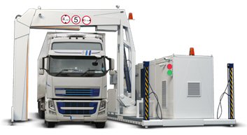 Hệ thống X-quang quét toàn bộ xe tải & hàng hóa di động