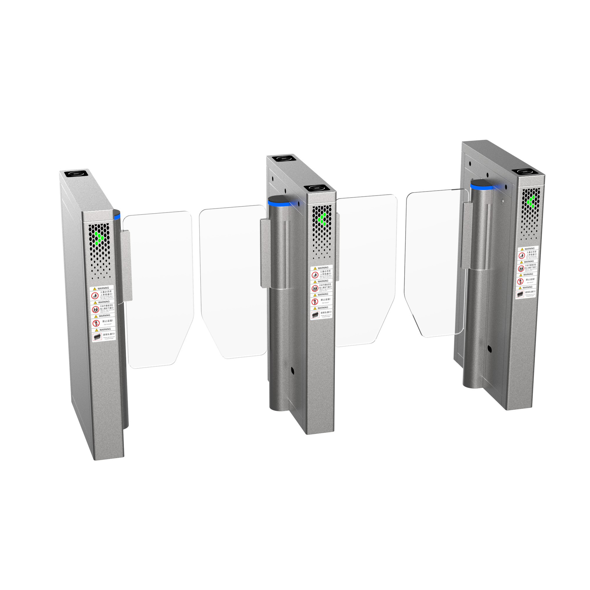 Kapaisi KPS-TD-3802 — Speed Gate Turnstile kiểm soát ra vào tốc độ cao