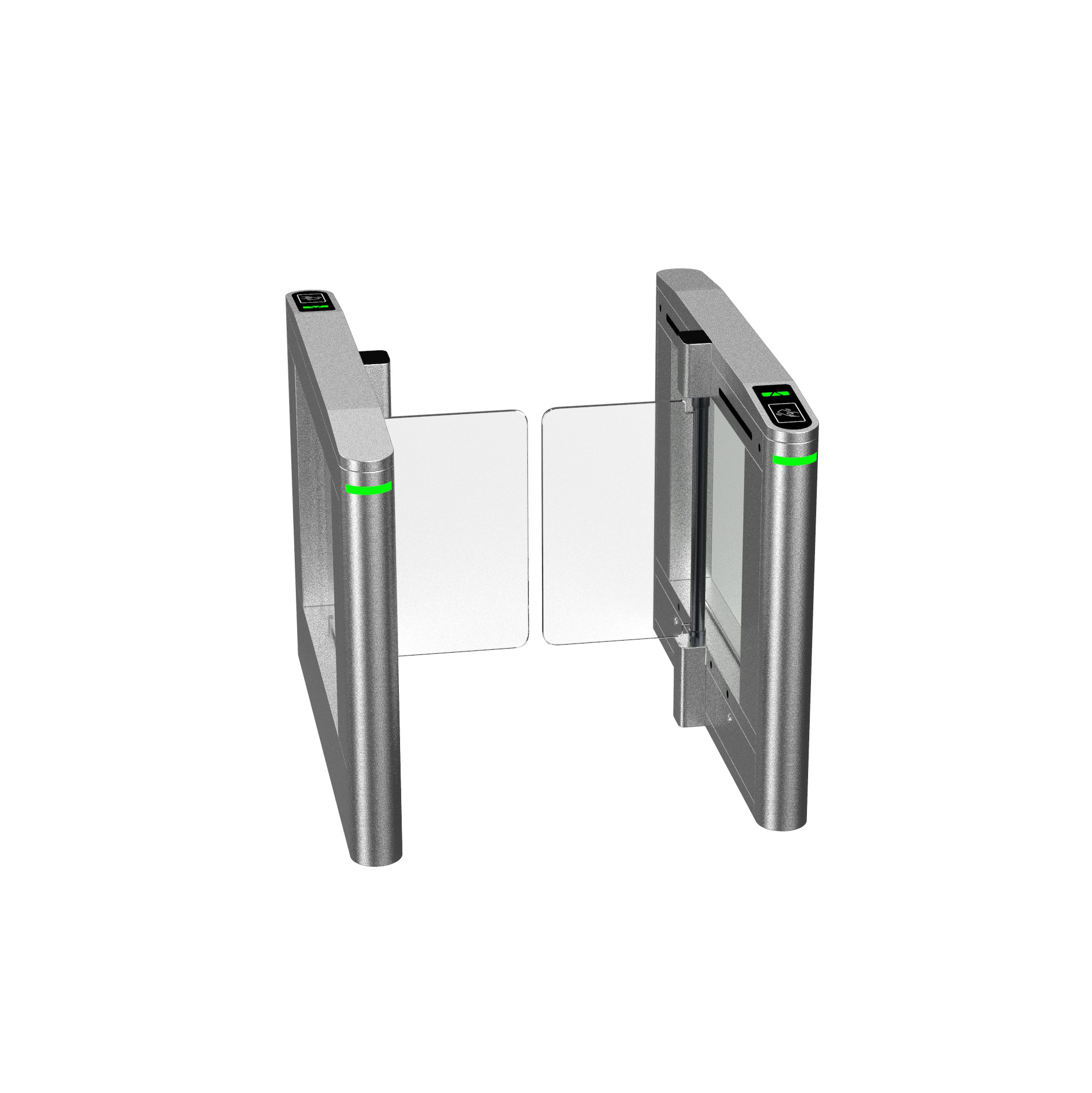 Kapaisi KPS-TD3307 — Barrier Turnstile Gate dạng vòm, kiểm soát ra vào thông minh