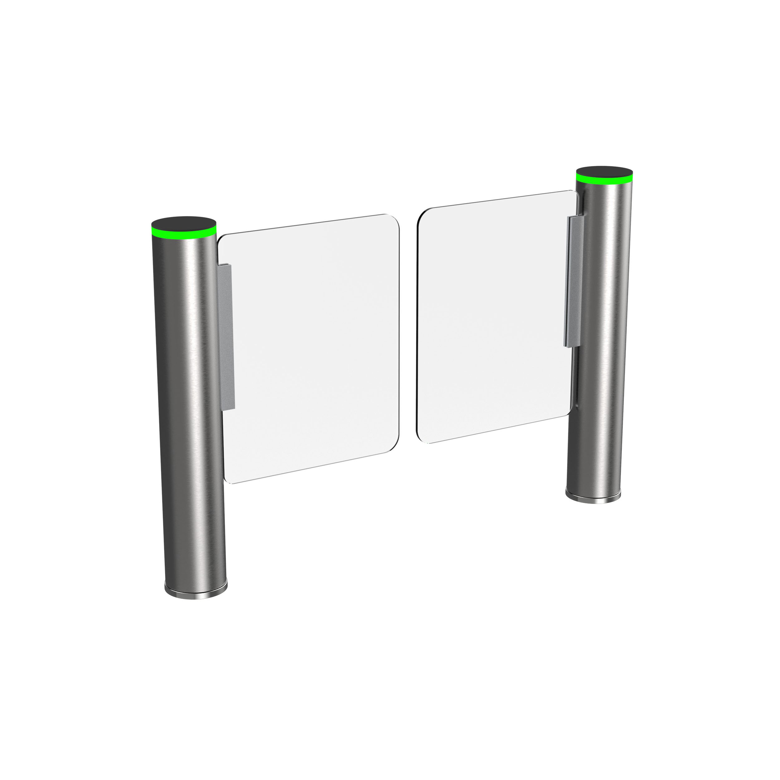 Kapaisi KPS-TD-3301 — Swing Barrier Cánh Mở Thông Minh Inox 304