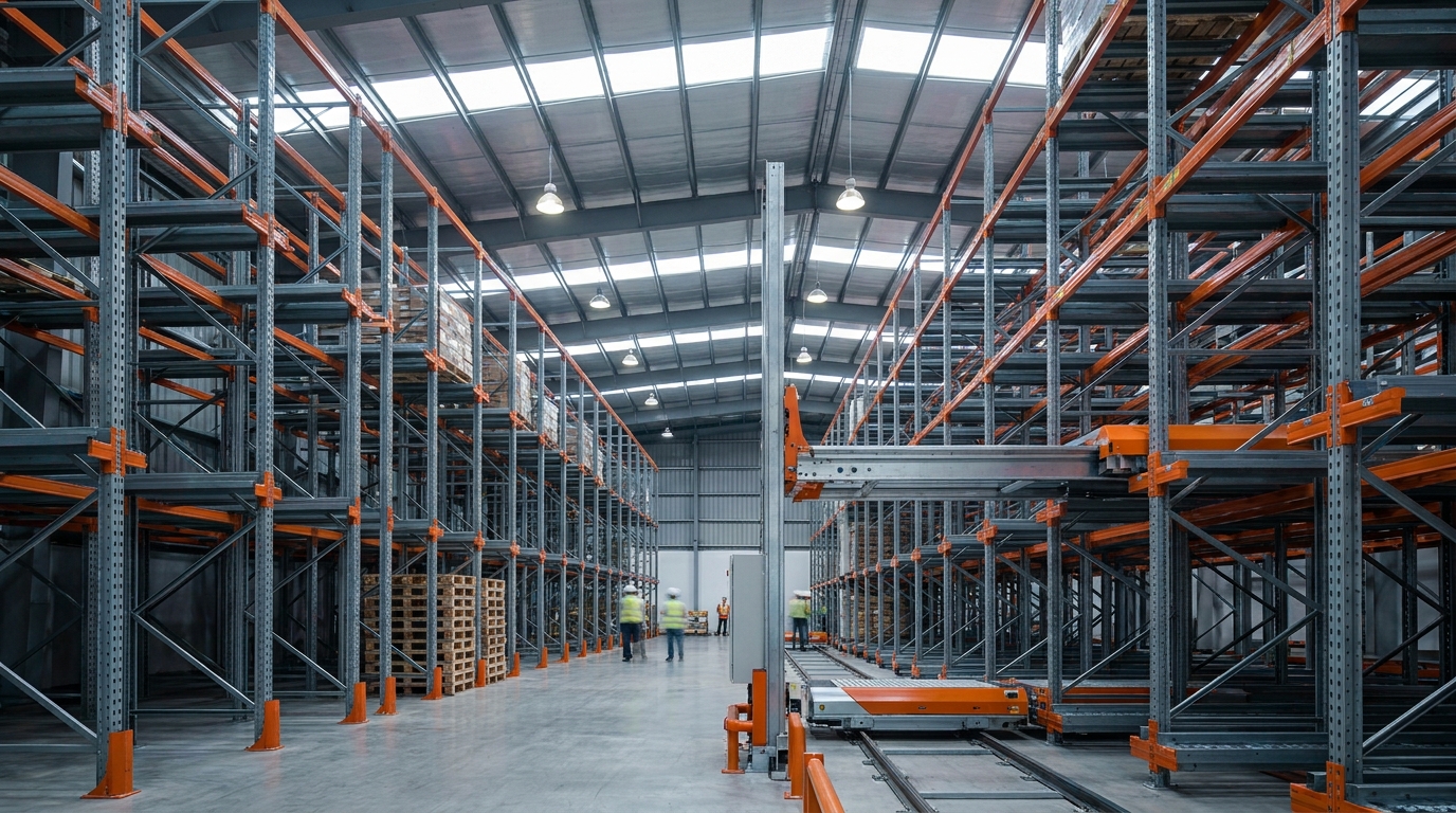 Drive-In Rack vs Pallet Shuttle 2026: 비용 및 성능 비교