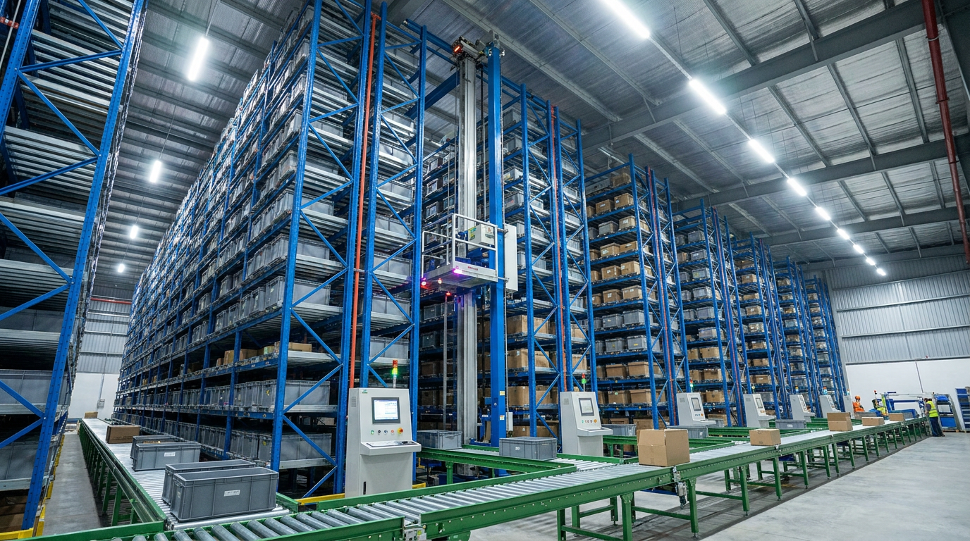 AS/RS kho tự động là gì? Nguyên lý, loại hệ thống & ứng dụng Việt Nam