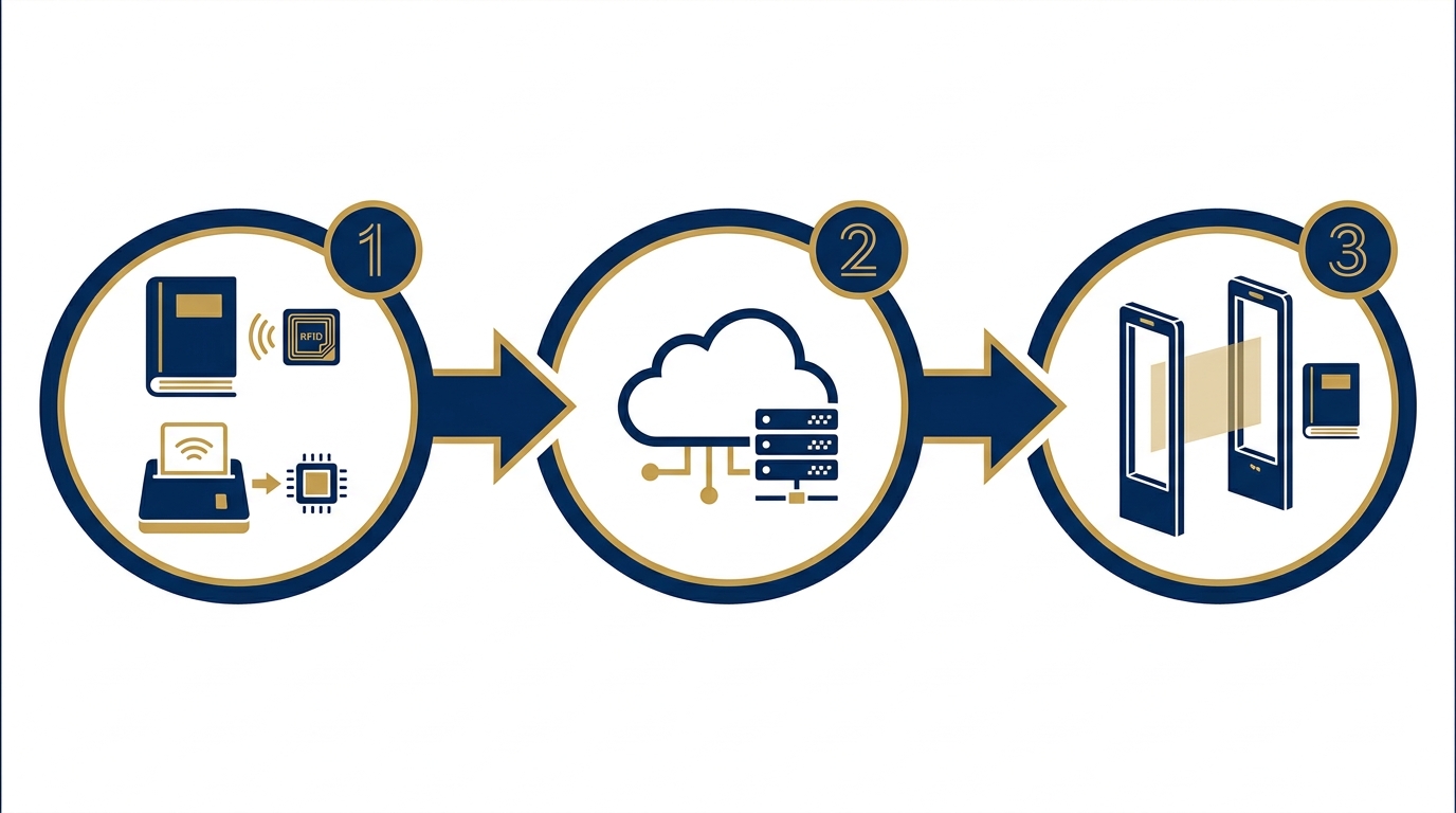 Giải pháp thư viện số RFID hoạt động như thế nào?