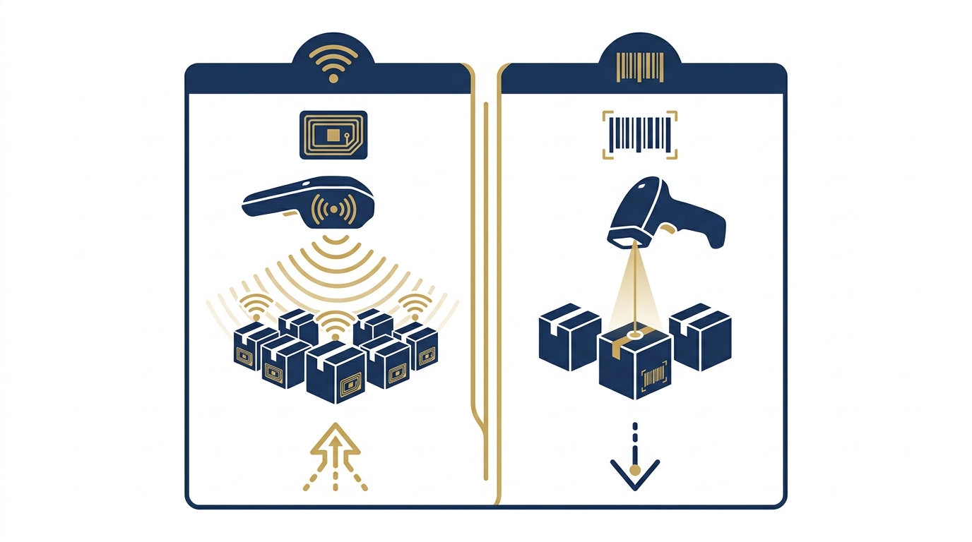 Kiểm kê RFID là gì? Khác biệt với mã vạch truyền thống