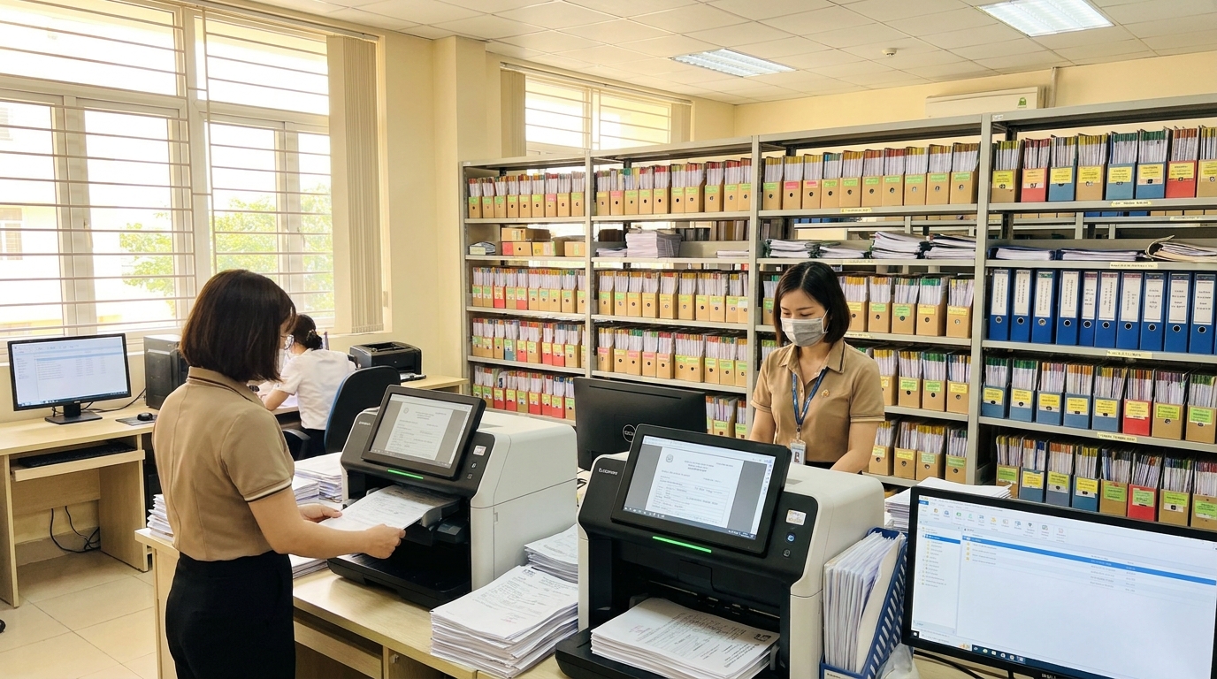 Case study: Bệnh viện đa khoa số hóa 500.000 trang tài liệu y khoa