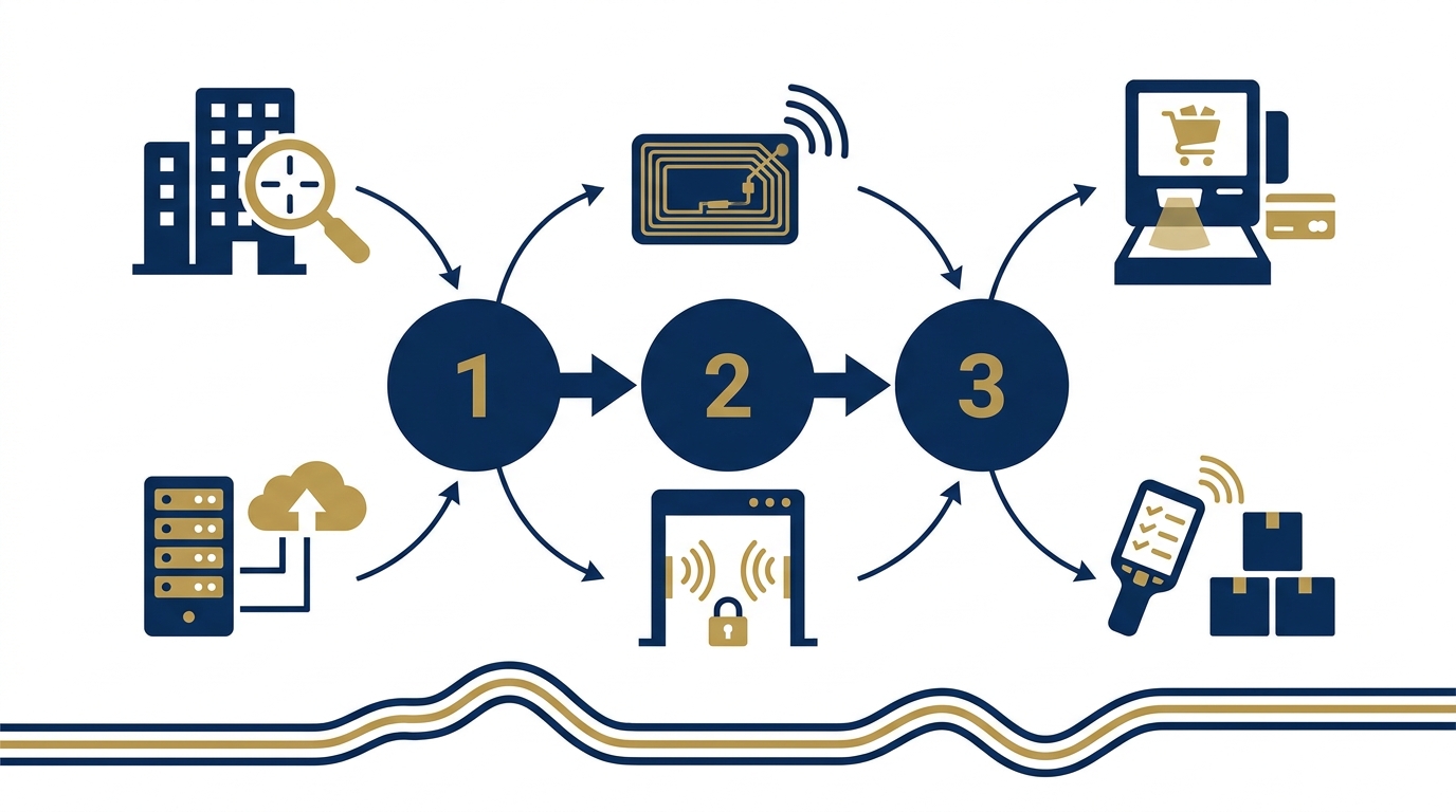Quy trình triển khai hệ thống RFID tại Việt Đức Trí Group