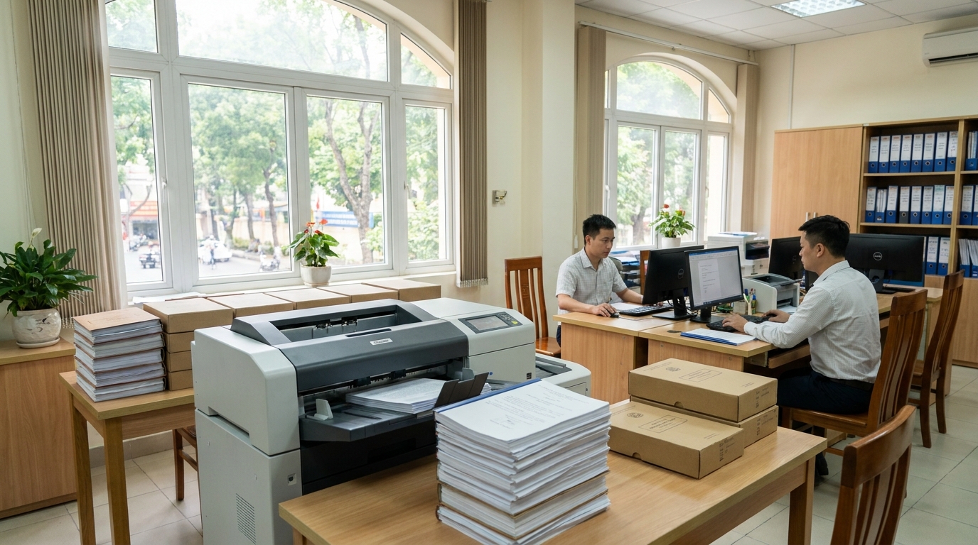 Số hóa tài liệu lưu trữ 2026: Quy trình 7 bước chuẩn Thông tư 005/2025/TT-BNV