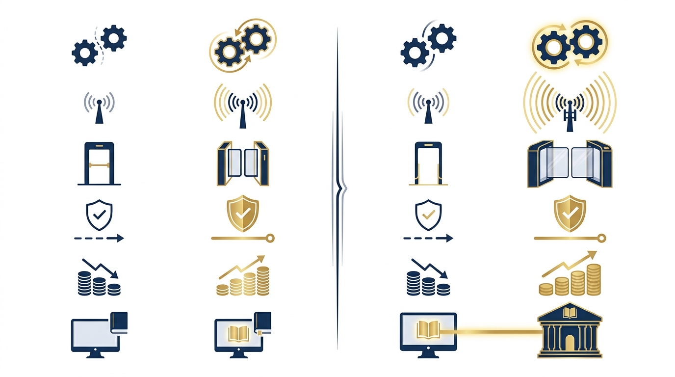 Tiêu chí lựa chọn cổng an ninh thư viện RFID phù hợp