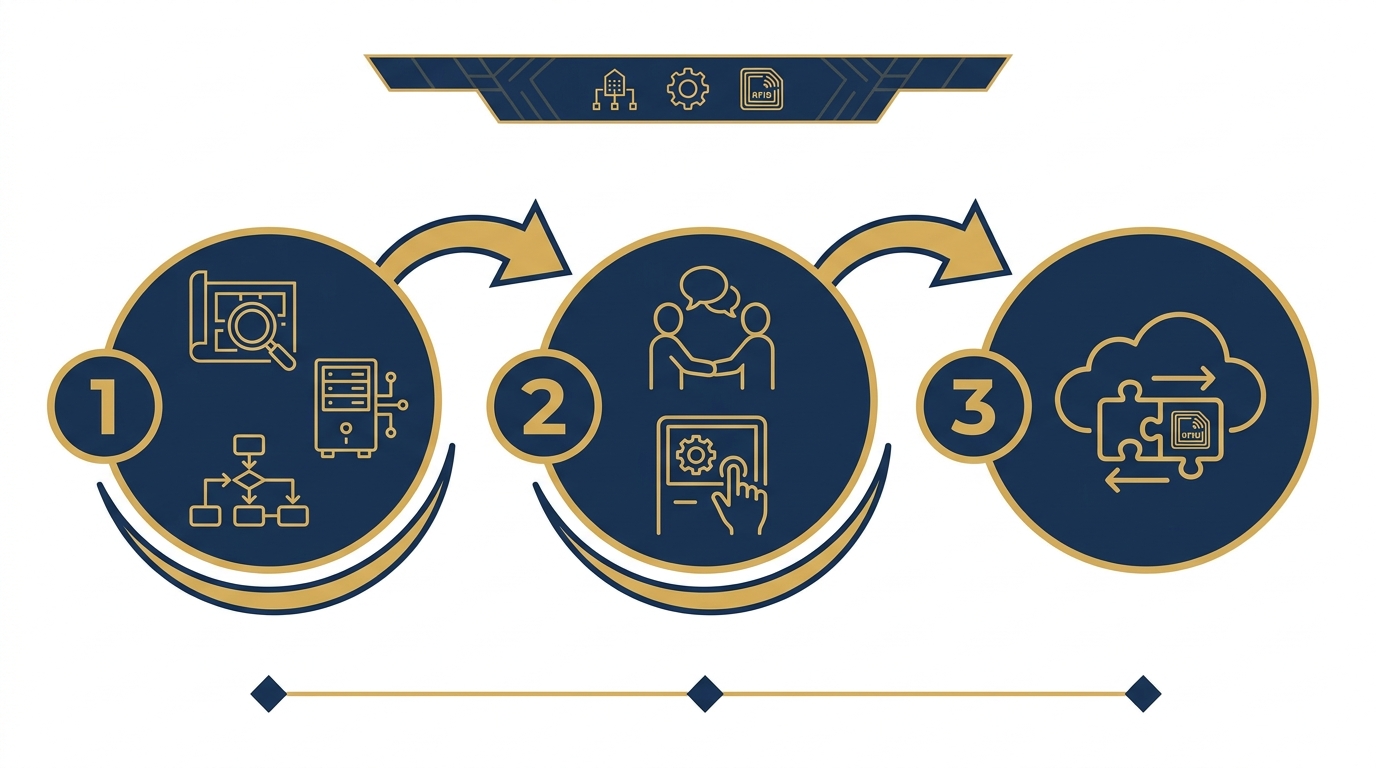 Quy trình triển khai kiosk RFID tại Việt Đức Trí Group