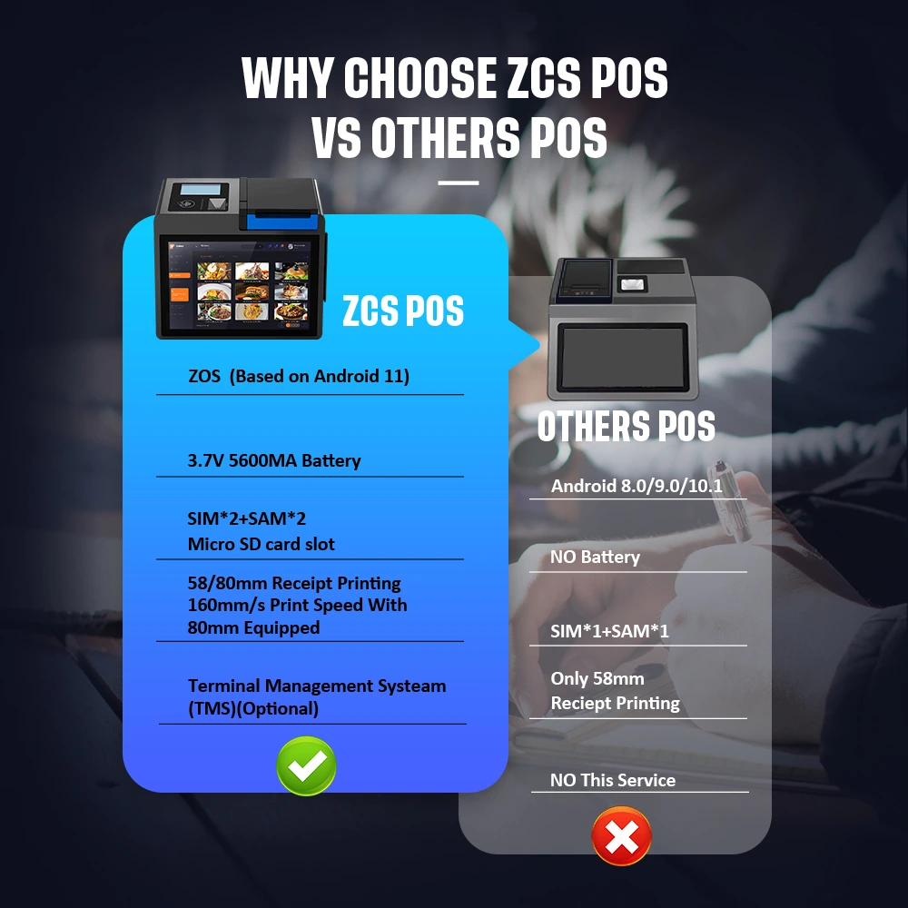 Máy POS để bàn Z100 - Thiết bị đầu cuối thanh toán Android đa năng — Việt POS 6