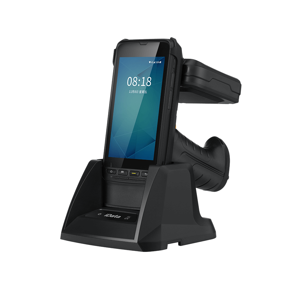 Đầu đọc RFID UHF cầm tay (PDA) Máy thu thập dữ liệu RFID UHF cầm tay iData 50 UHF