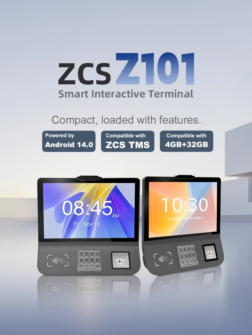 Máy POS để bàn Z101 Android 14 - ZCS — Việt POS 2
