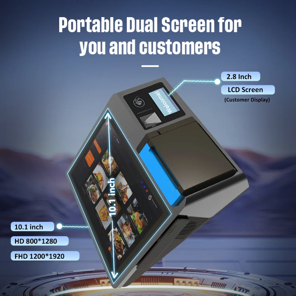 Máy POS để bàn Z100 - Thiết bị đầu cuối thanh toán Android đa năng — Việt POS 4