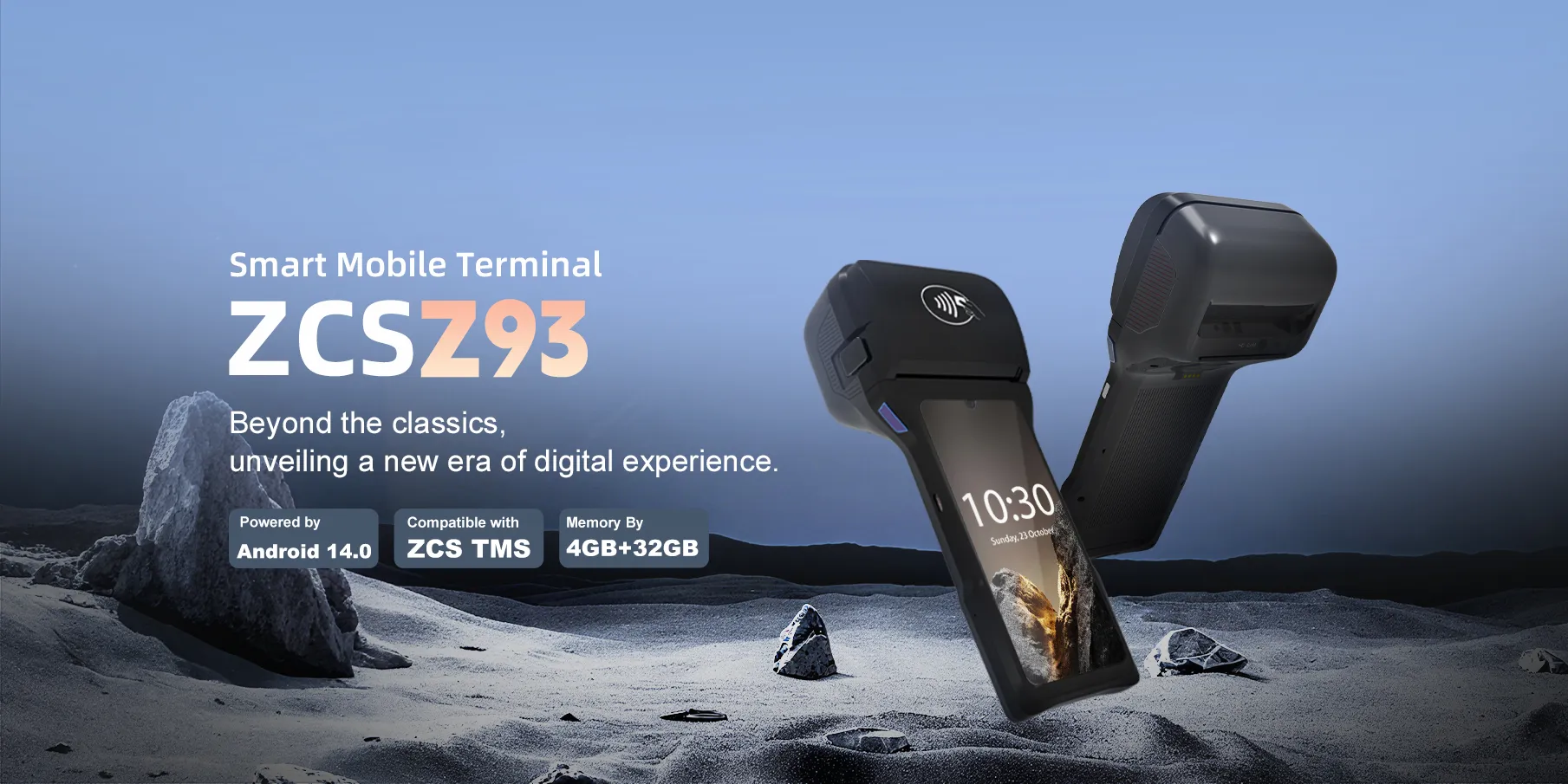 Thiết bị đầu cuối di động thông minh Z93 Android POS — Việt POS