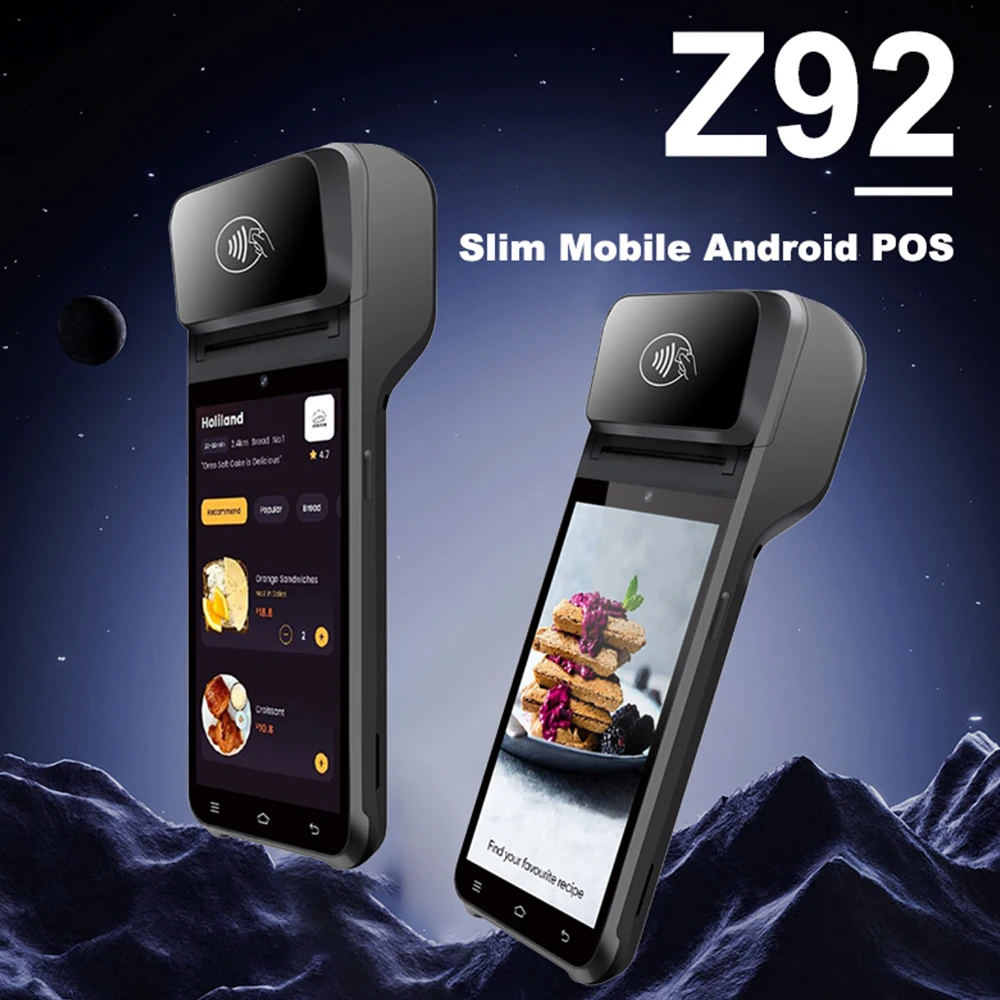 Thiết bị đầu cuối di động thông minh Z92S (ODM) - Máy POS Android 14.0 tích hợp máy in — Việt POS 3