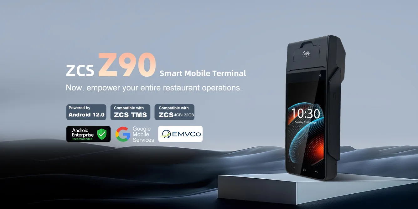 Máy POS cầm tay Z92 Android 13.0 có máy in — Việt POS