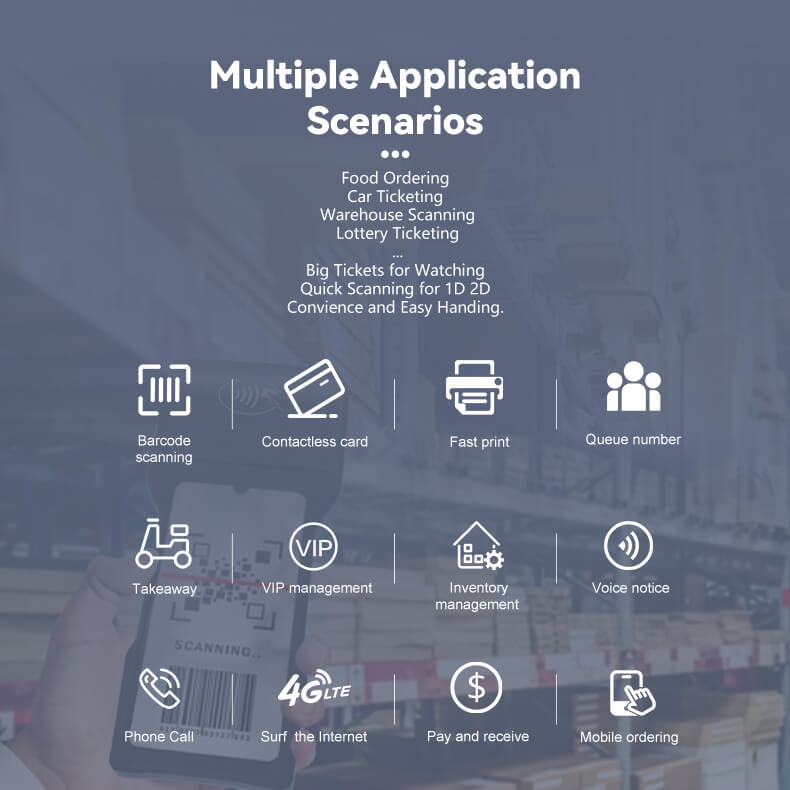 Thiết bị đầu cuối di động thông minh Z93 Android POS — Việt POS 4