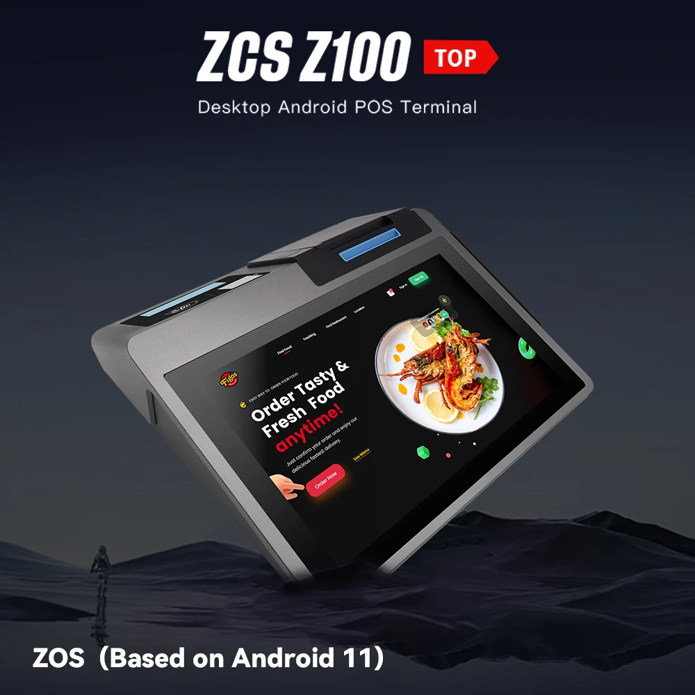 Máy POS để bàn Android Z100 - Thiết bị đầu cuối thanh toán đa năng — Việt POS 3