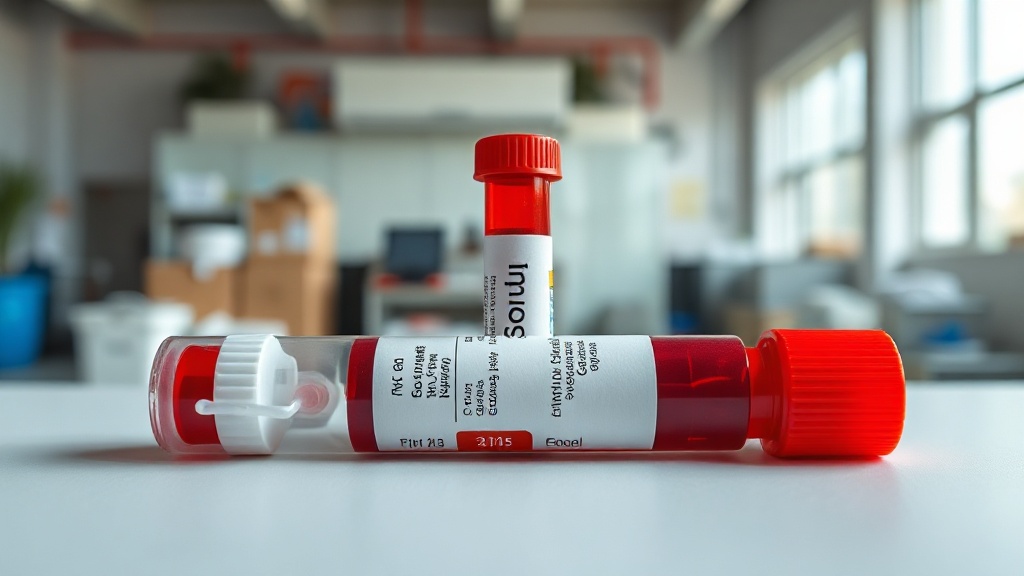 Nhãn ống máu Blood Tube Labels – Nhãn định danh mẫu bệnh phẩm y tế