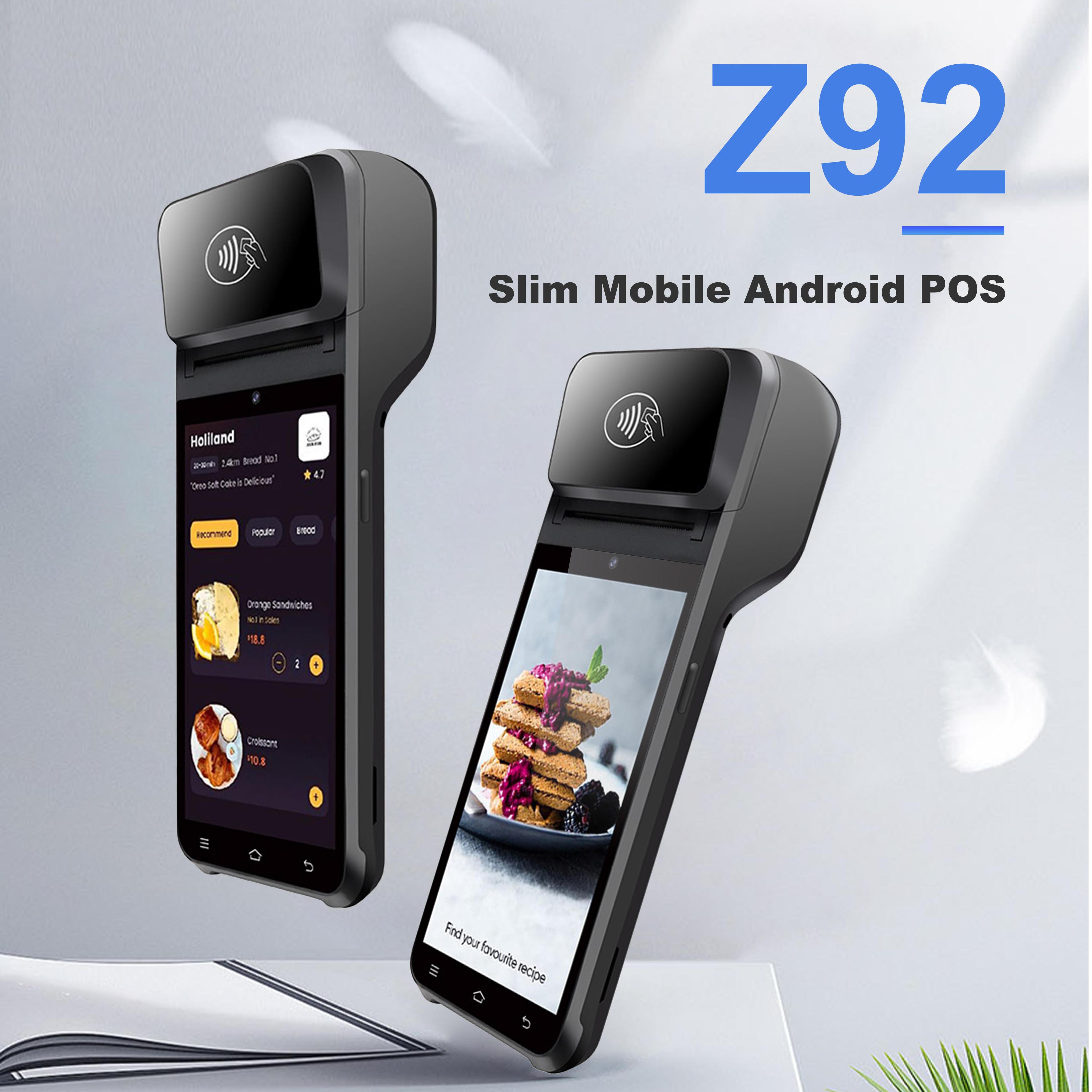 Máy POS cầm tay Z92 Android 13.0 có máy in — Việt POS 3