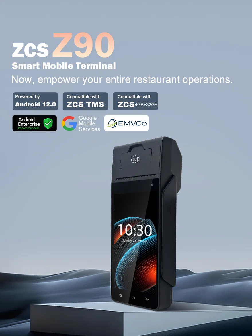 Máy POS thanh toán thông minh Z90 Android 4G — Việt POS 2